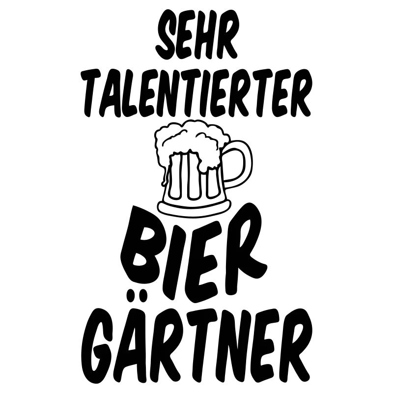 Biergarten Spruch Bier Alkohol Freunde Geschenk