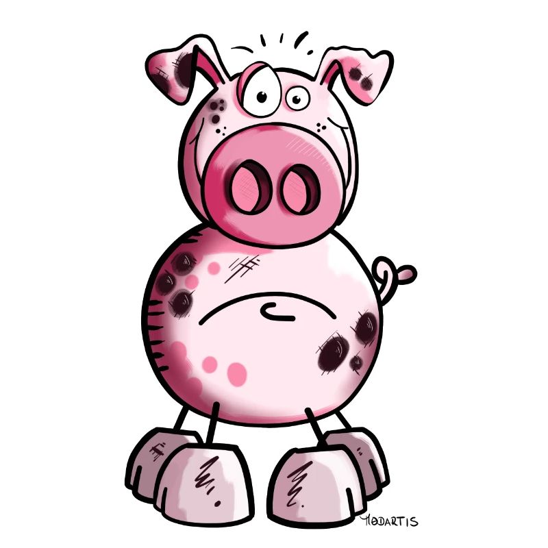 Funny Pig