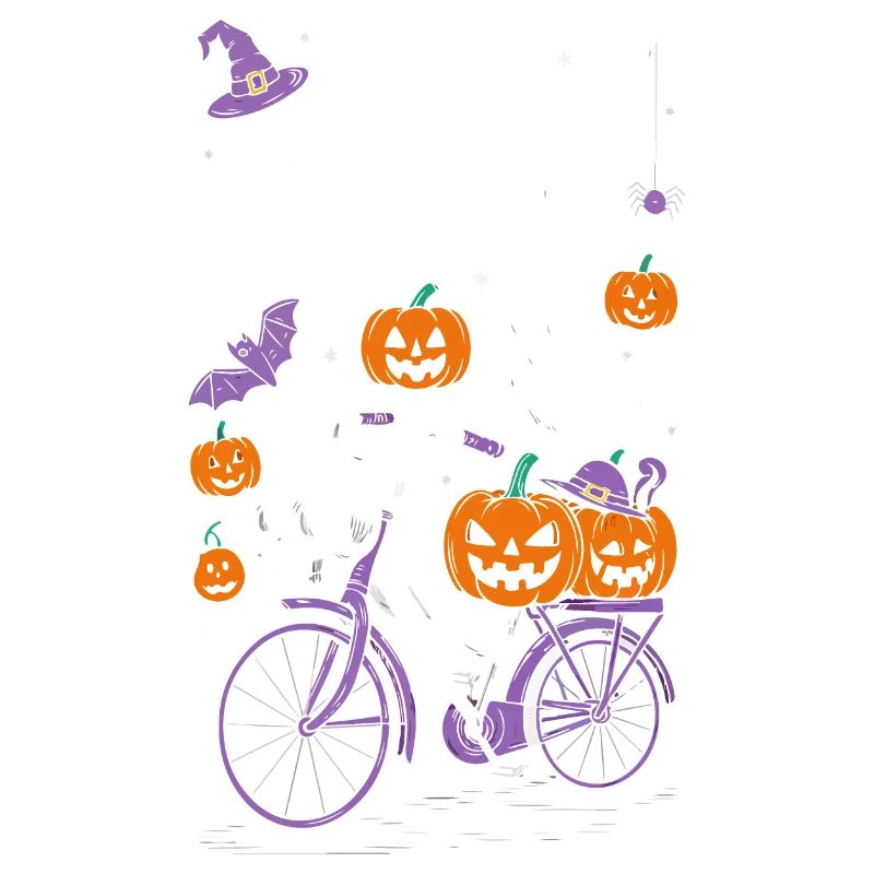 Spooky Halloween Bicycle Theme