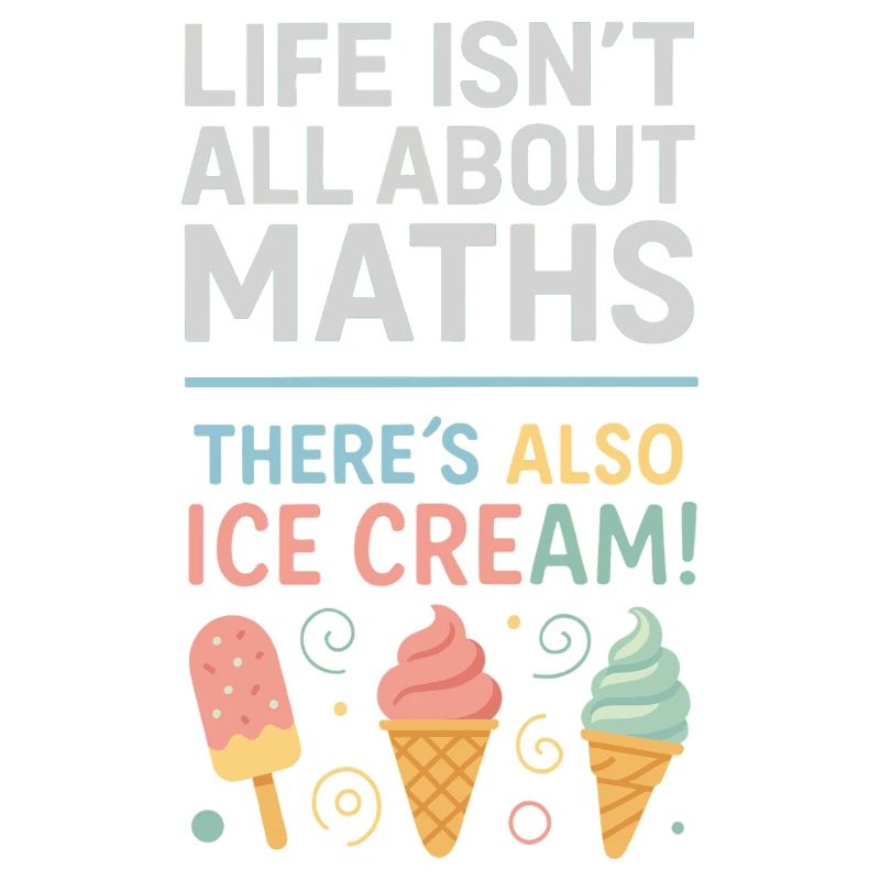 Life isn't just math There are also