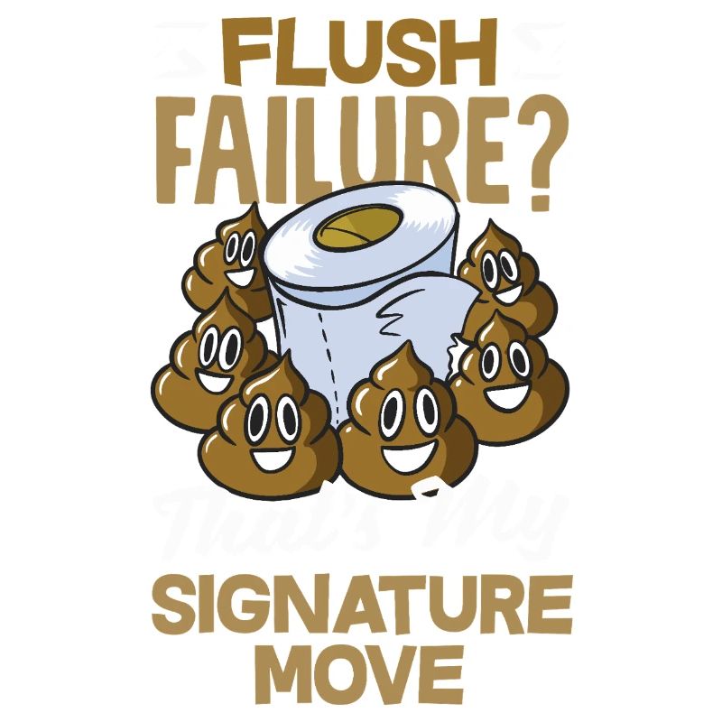 Toilet Clogging Master Funny
