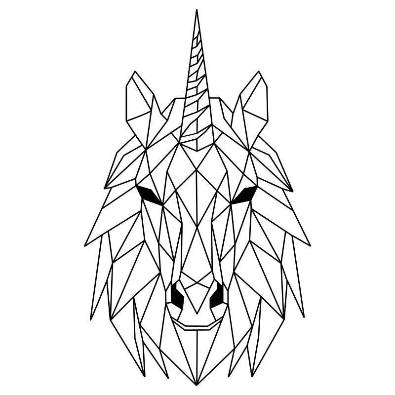 Polygone licorne