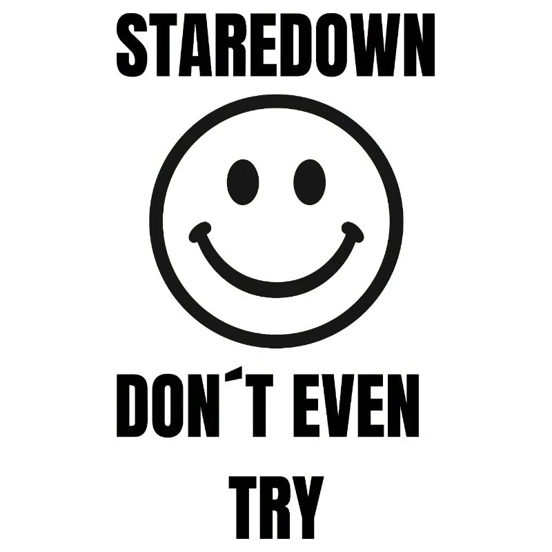 Staredown Smile– Don't Even Try