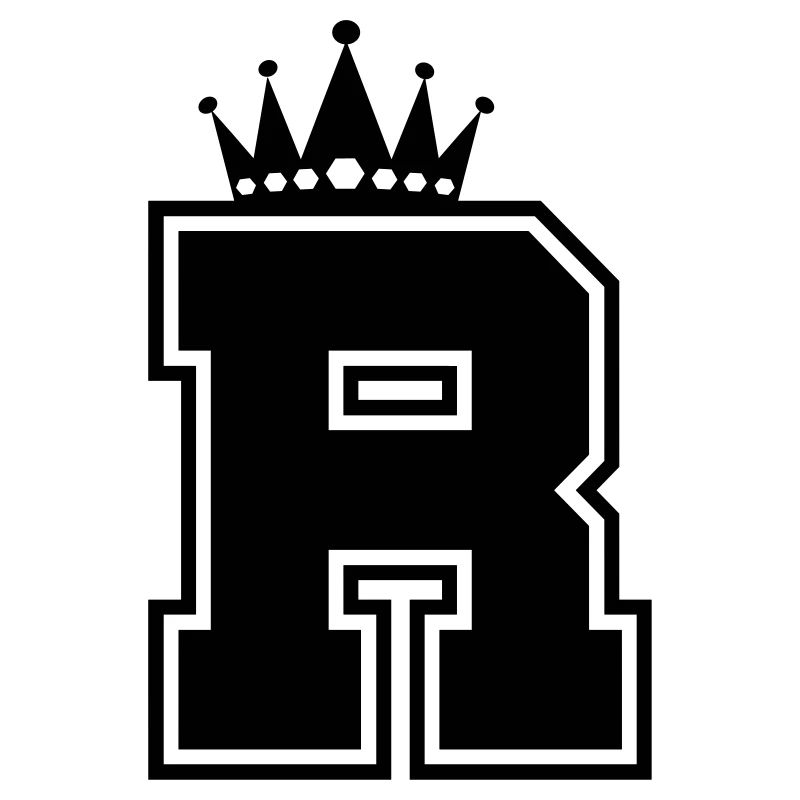 letter R crown