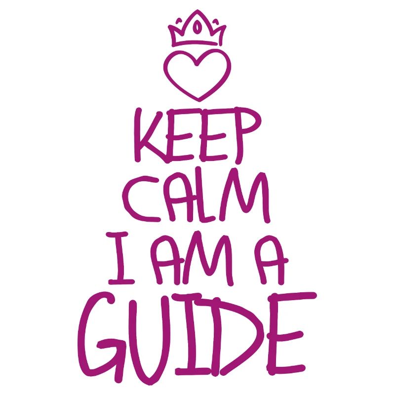 Keep Calm Guide cool Guide Geschenk
