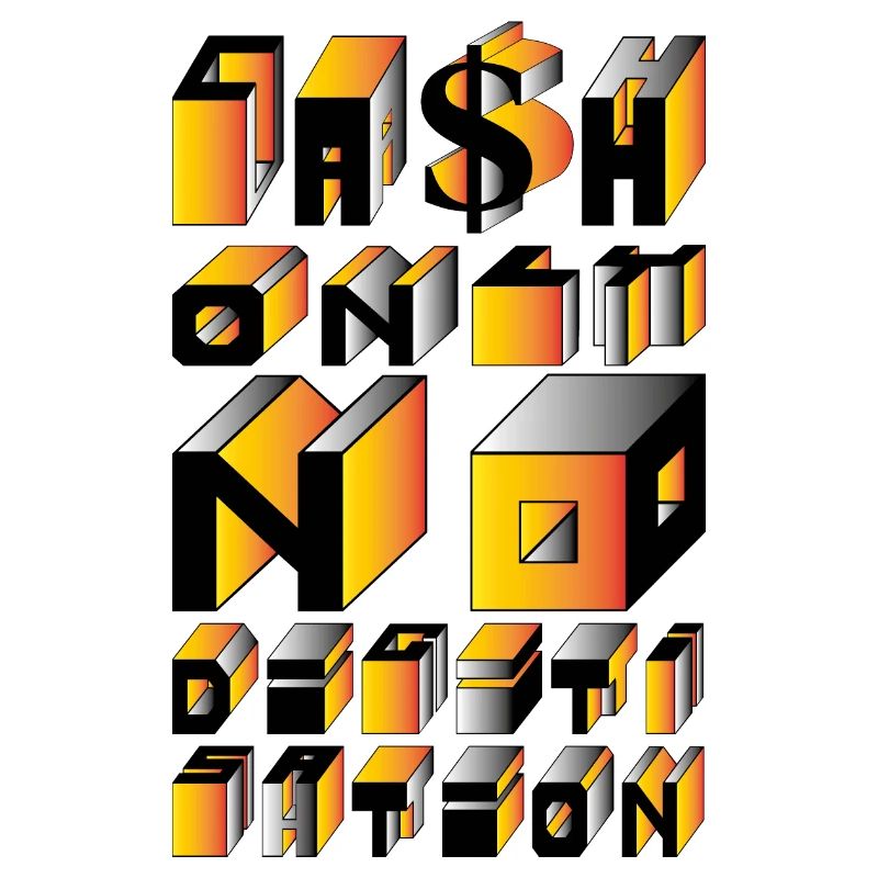 Argent comptant seulement Pas de numérisation