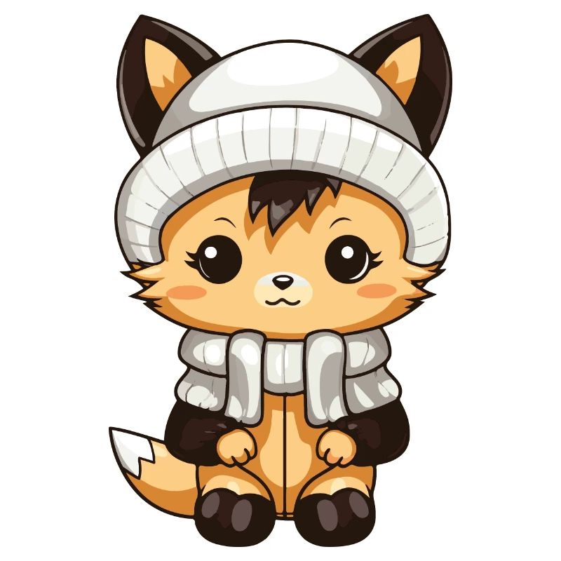 Fox Winter Comic