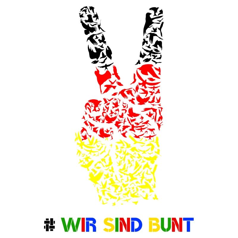 wir sind bunt