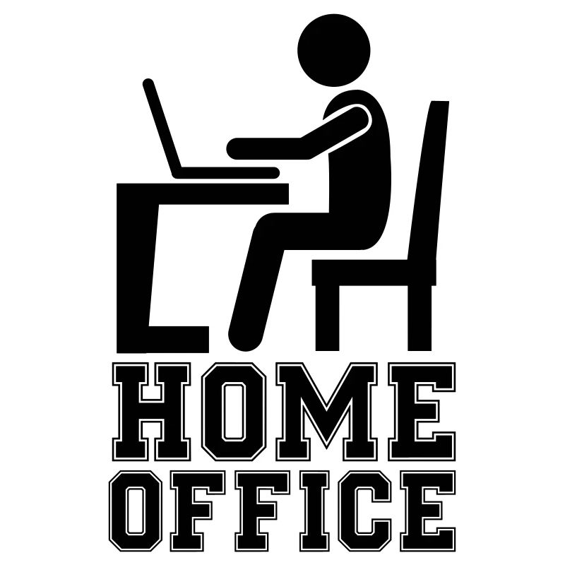 computer work home office