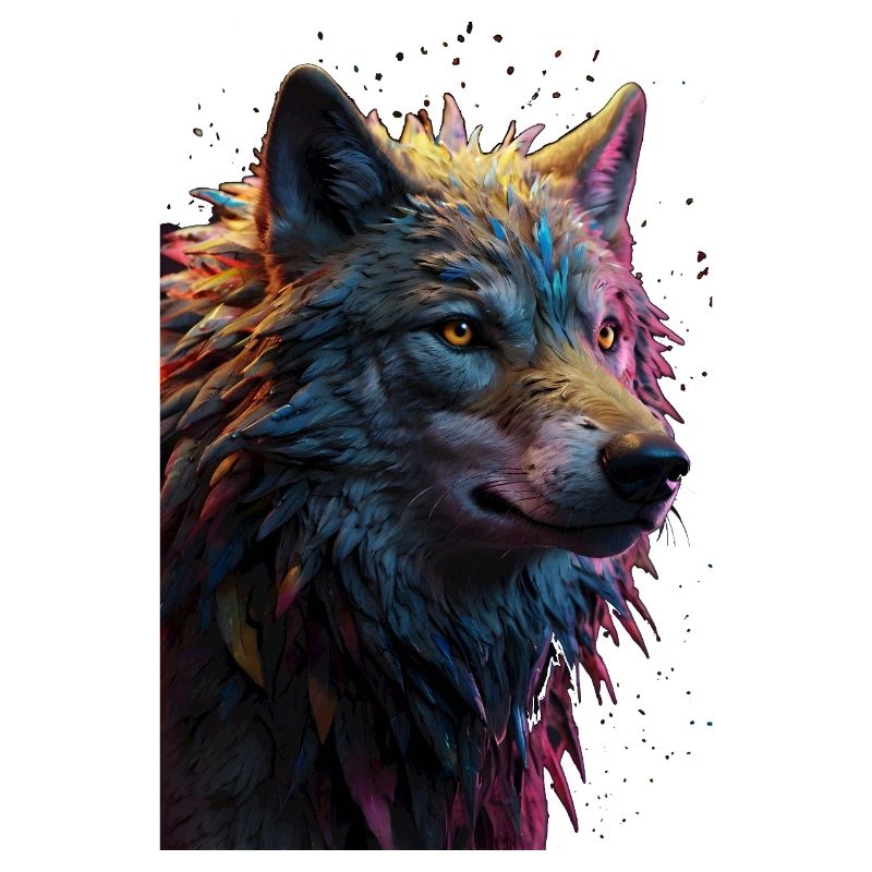 Wolf Wolf Head Predator Gift