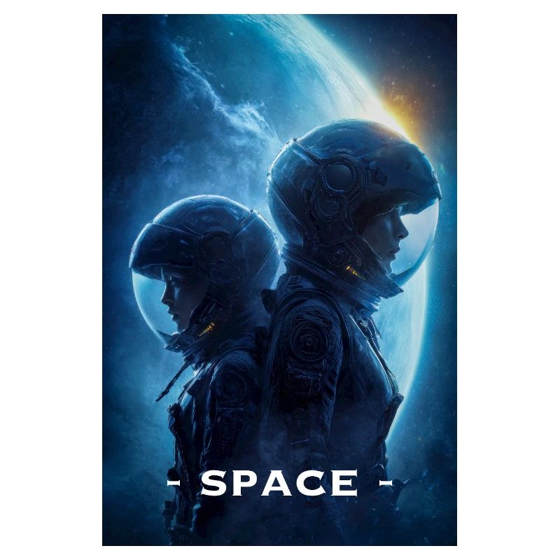 Astronautes dans l’espace lointain