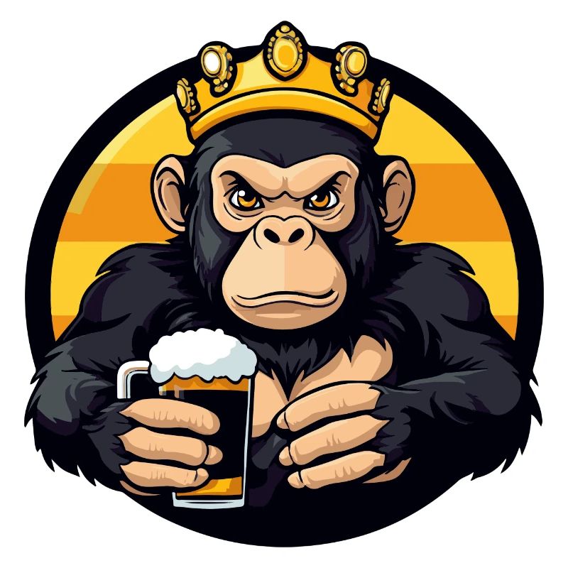 Affe Bier Comic