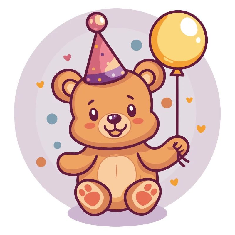 Bär Geburtstag Comic
