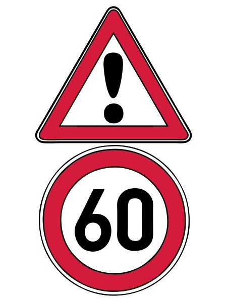 60th birthday, attention 60 ... +