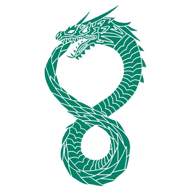 Green Infinite Dragon