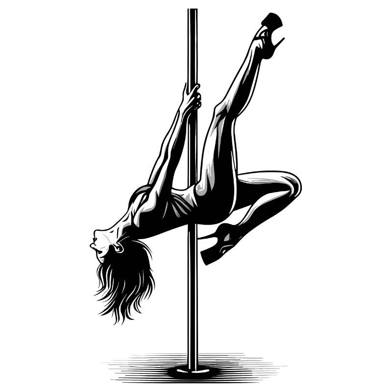 Pole Dance ultimative Körperkontrolle Geschenk