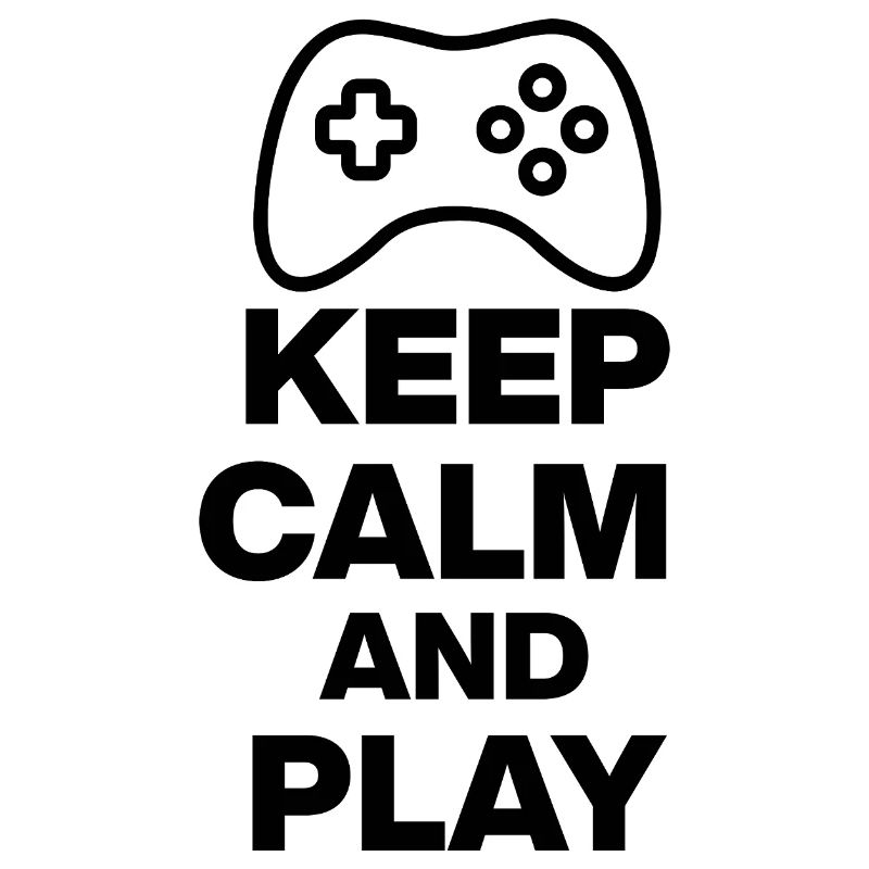 KEEP CALM AND PLAY! NERDLIFE ZOCKEN ONLINE