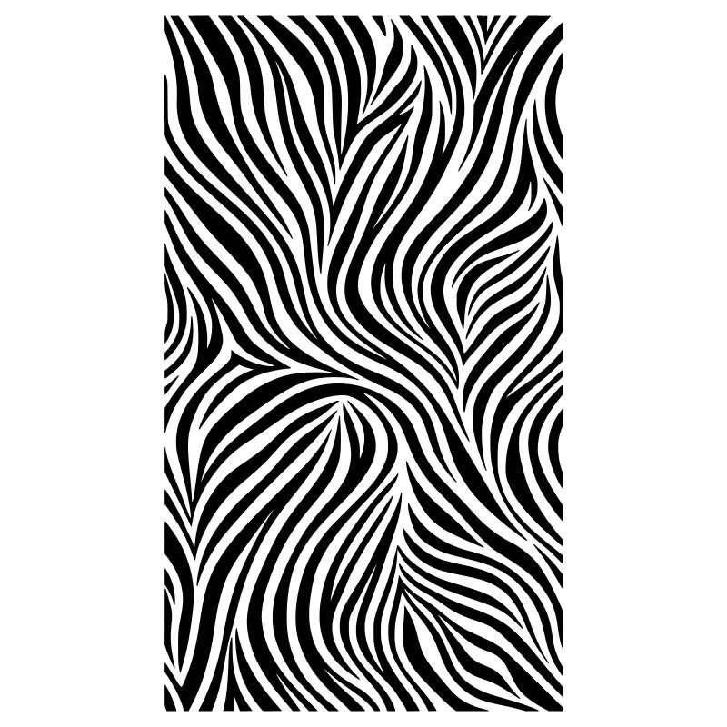 Zebra Stripe Zebra Pattern Stripe Black White