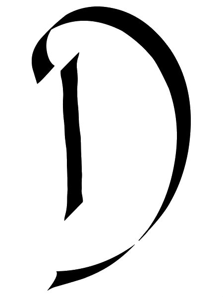 Letter D