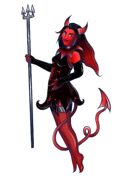 Crimson Devil Verführerin