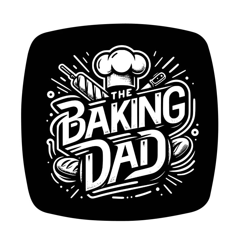 baking dad - father is a baker and bakes bread