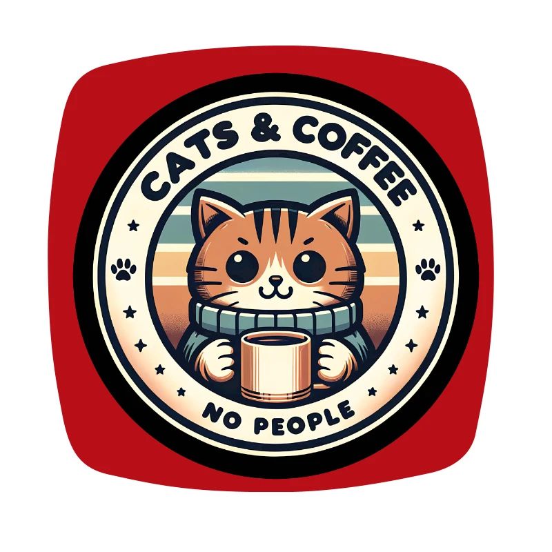 Le chat et le café, pas les gens