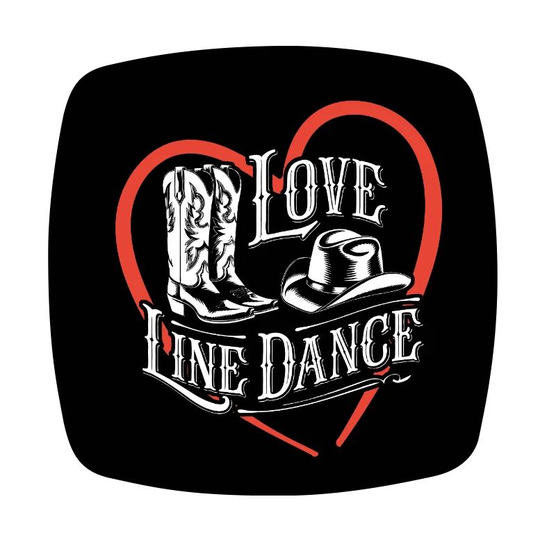 Line Dance Button Magnet Linedance Tanzhobby