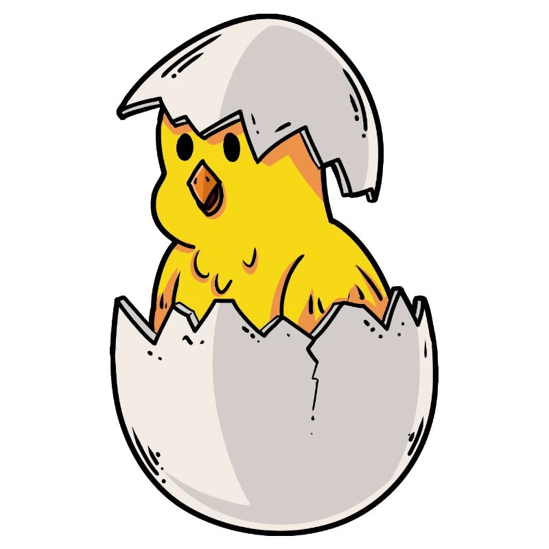 Farm Chicken coop Easter chick Easter egg nest