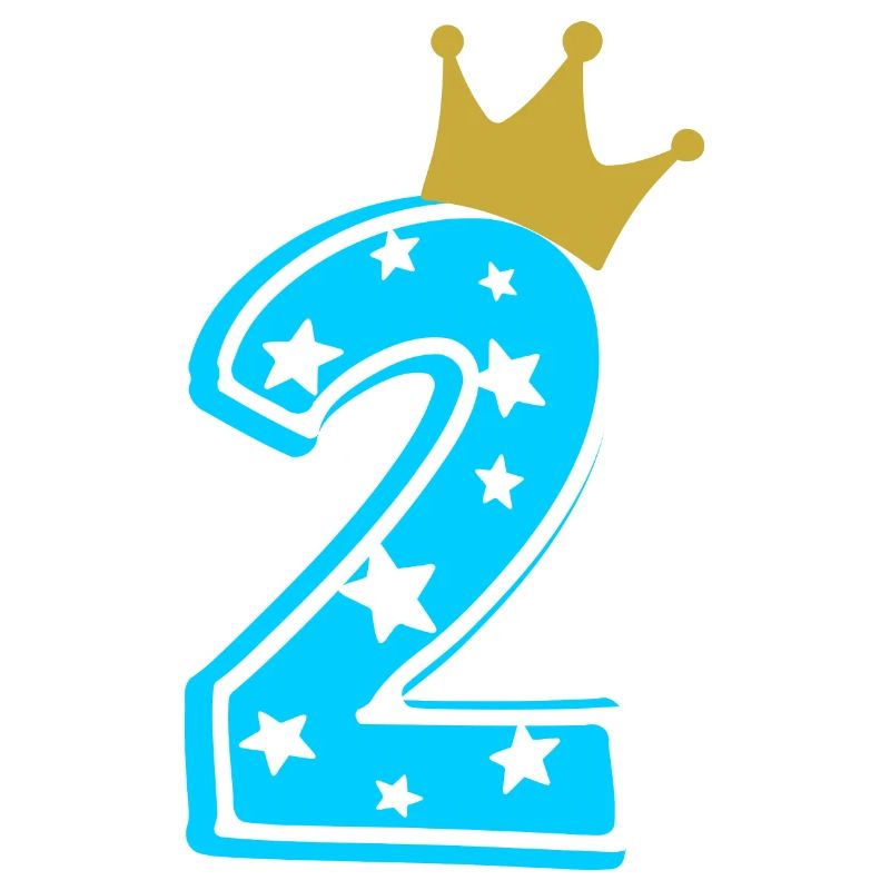 2 Crown 2nd birthday 2 years