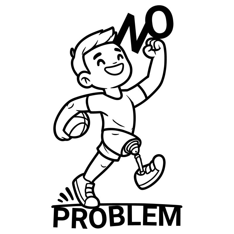 Prothèse de jambe ? Aucun problème!