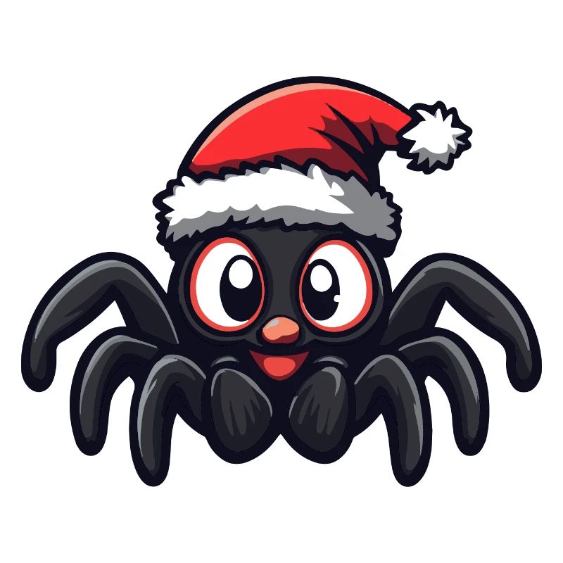 Tarentule Noël mignon