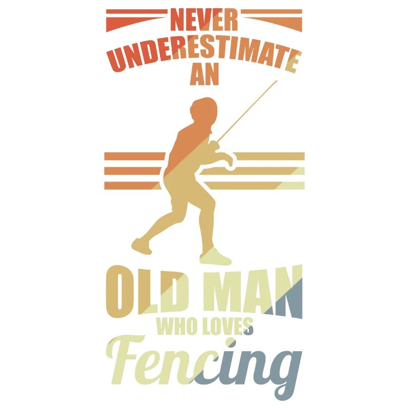 Never underestimate an old fencer