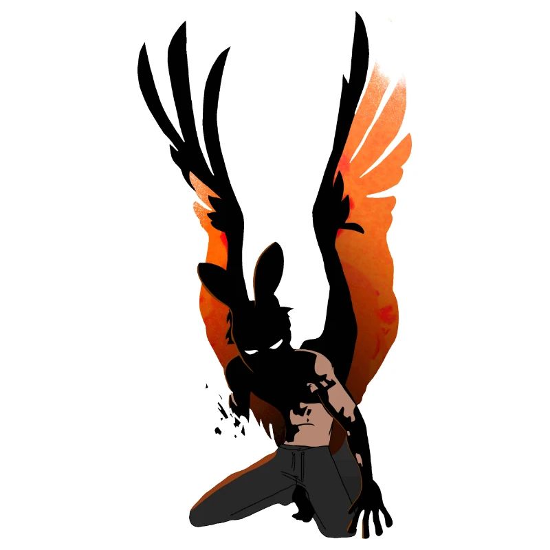 Flame Wing Warrior Figure