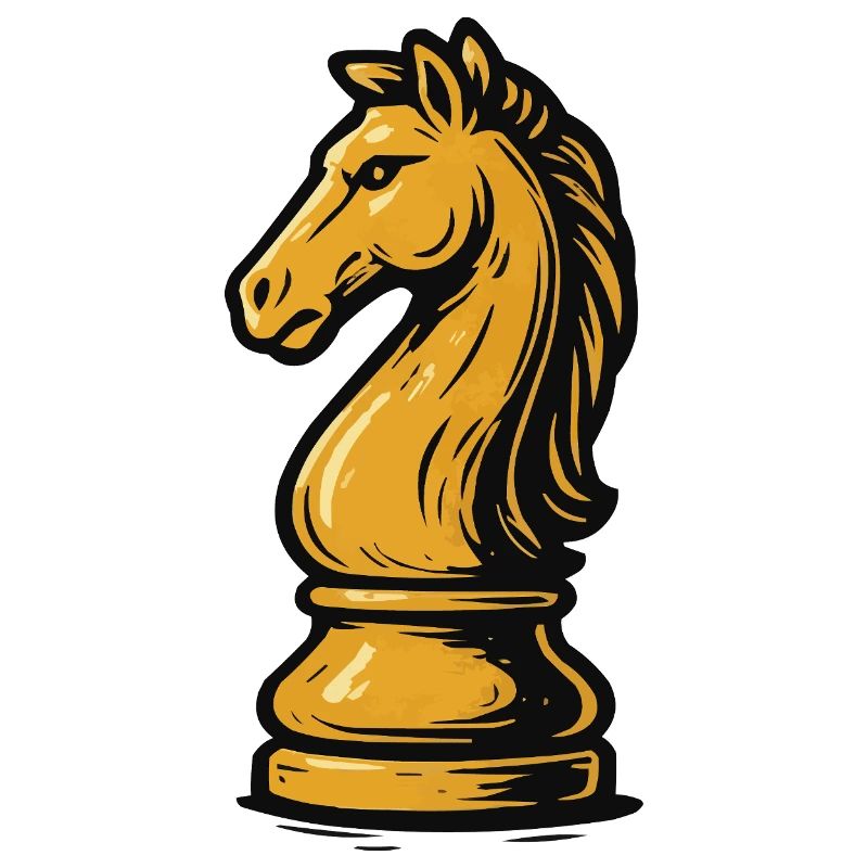 Pferd Schach Figur
