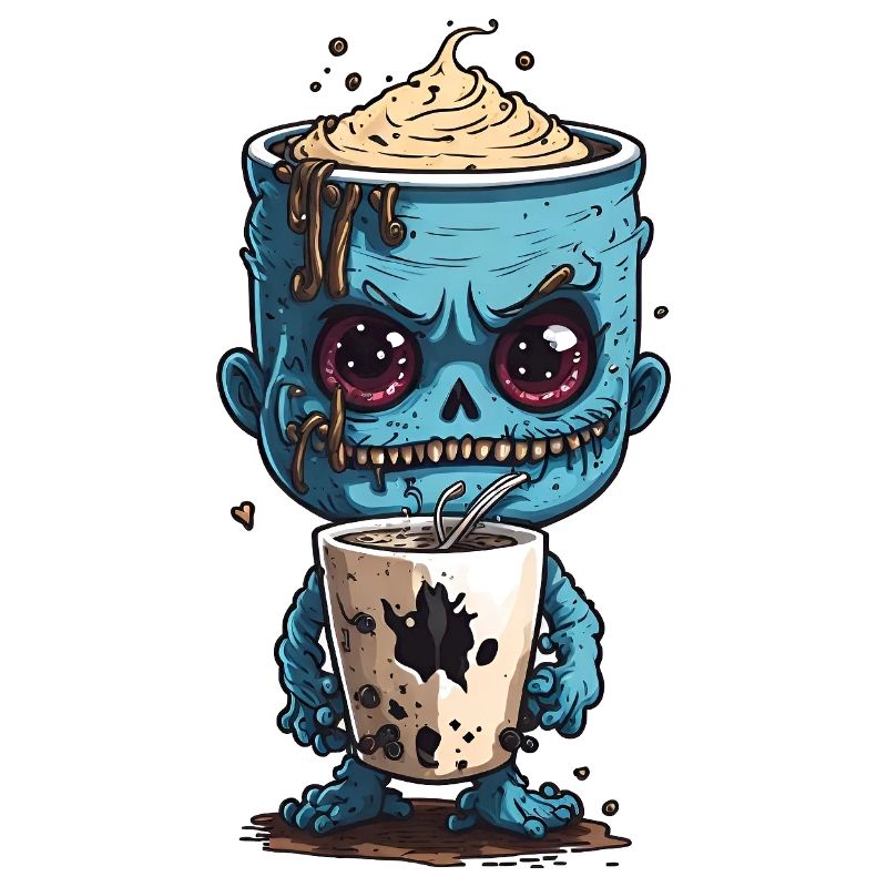 Kaffeemonster  - Koffein Zombie - Morgenmuffel