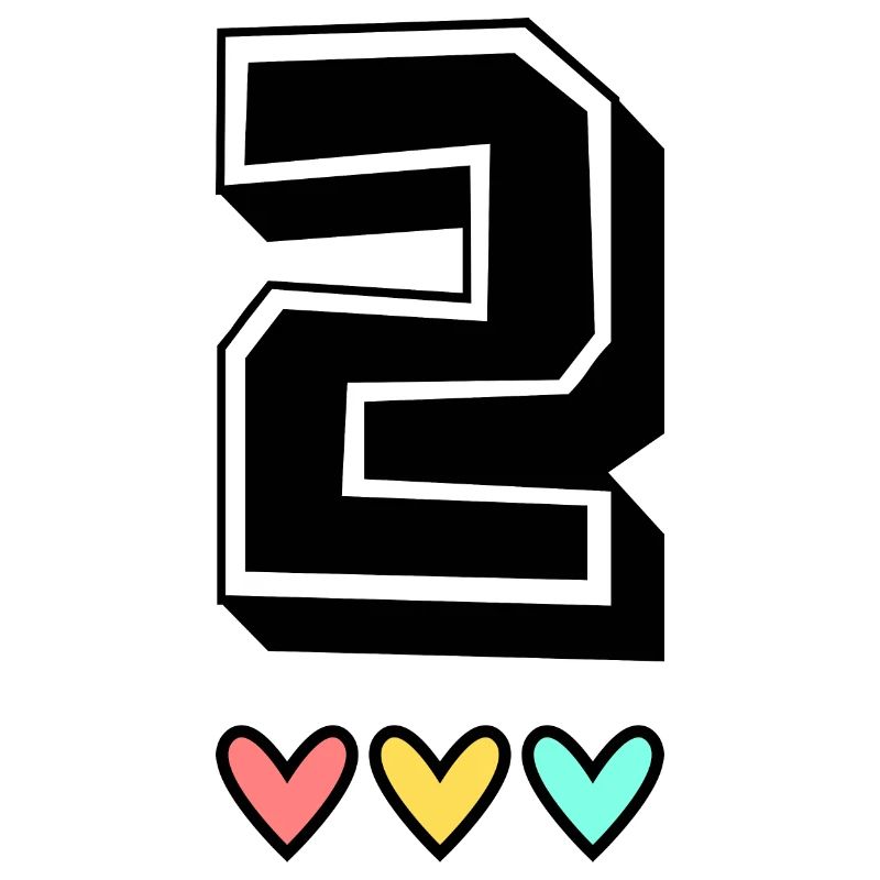 2. 2 ANS. 2e ANNIVERSAIRE. ANNIVERSAIRE 2 ANS.