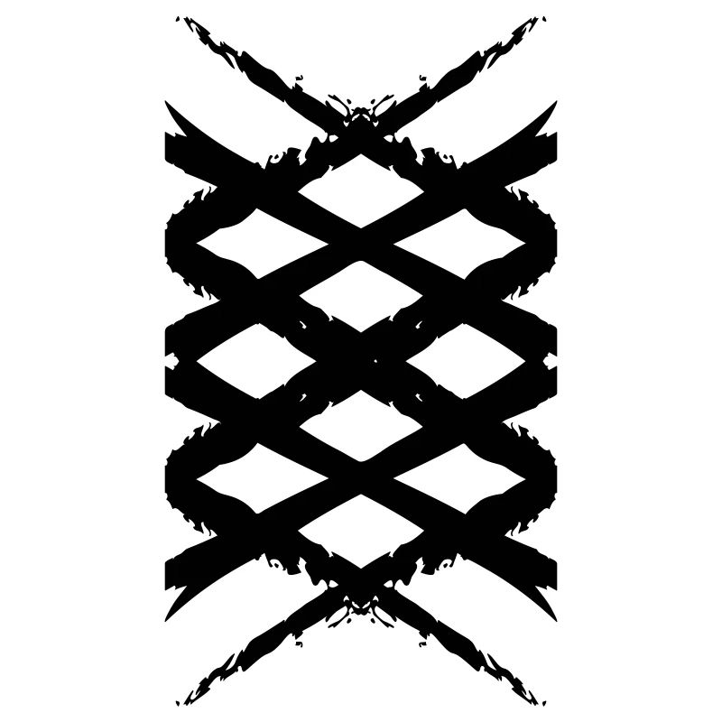 Diamonds Art Cross Pattern | Graphique vectoriel