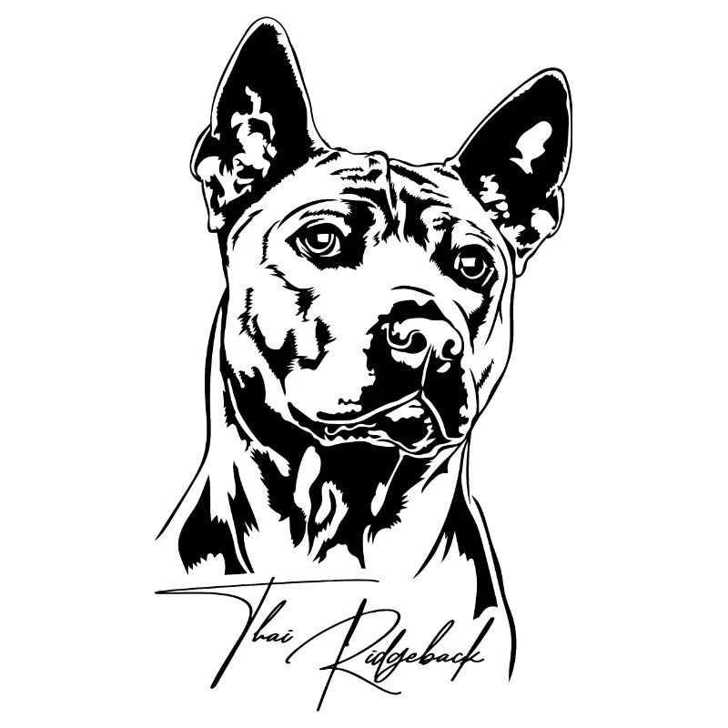 Thai Ridgeback Portrait Hund Hunde Wilsigns