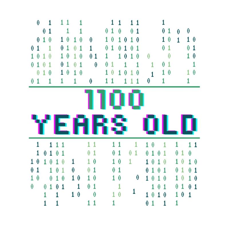 12. Geburtstag 12 Jahre alt Binärcode Informatik