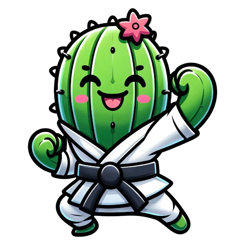 Cactus Biscuit Cartoon Candy Snack