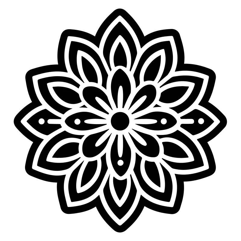 Mandala Fleur