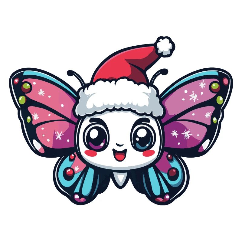 Papillon Noël Mignon