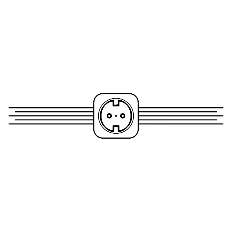 Symbole d’élément de douille