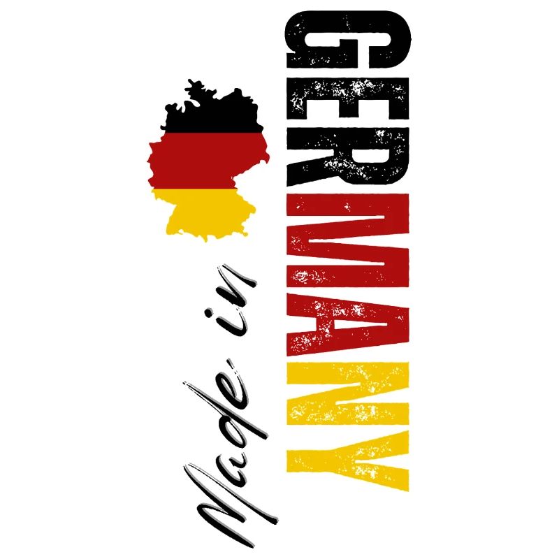 Made in Germany, vertical design