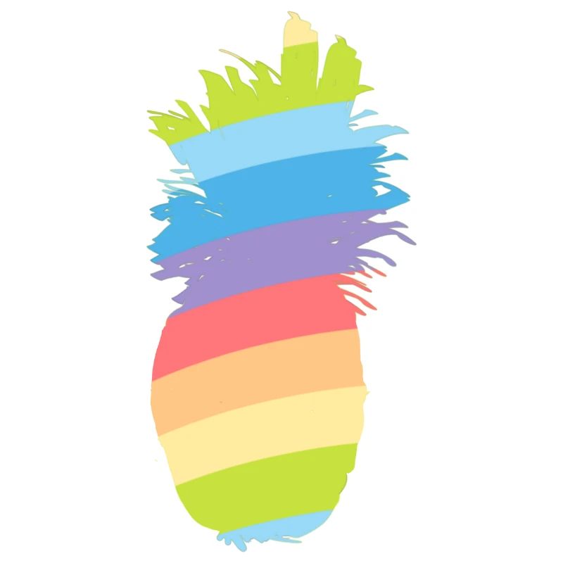 Rainbow - pineapple