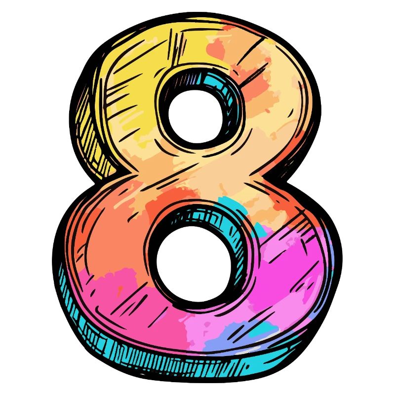 Bande dessinée à 8 chiffres