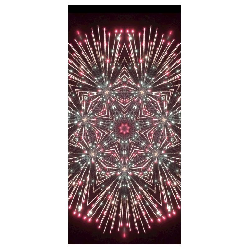 Feux d’artifice mandala