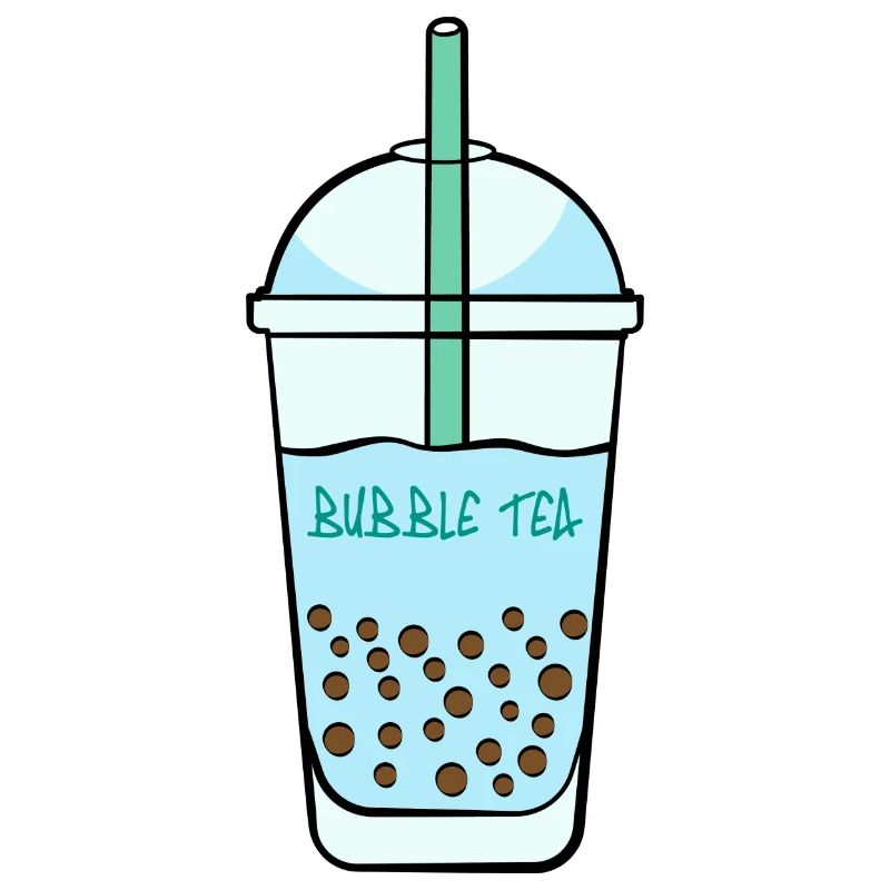 A Plastic Mug Boba Tea Drink Bubble Tea