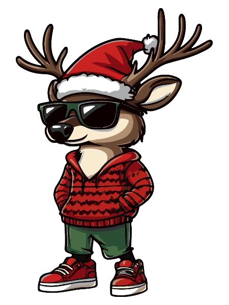 Deer Christmas X-Mas