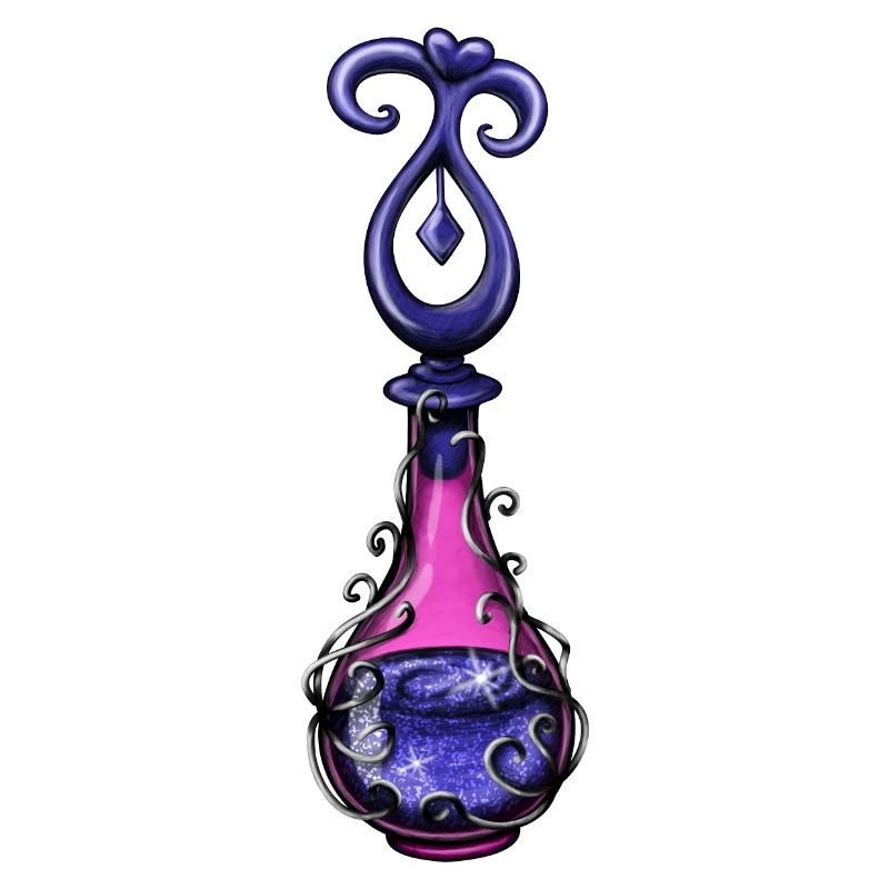 Blue Magic Bottle